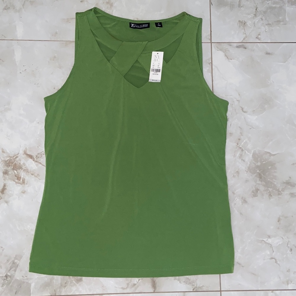 Green blouse